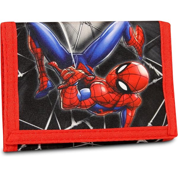 Amazon | SPIDER-MAN 子供用三つ折り財布 コインノートカード財布